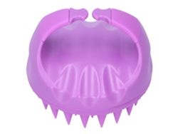 Cepillo De Masaje Capilar Multifuncional Para Limpieza De Caspa Y Shampoo Púrpura