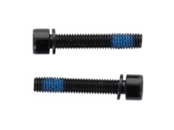 Parafusos de Pinça de Montagem Plana M5 X 28 Mm 2 Unidades Prateadoelvedes