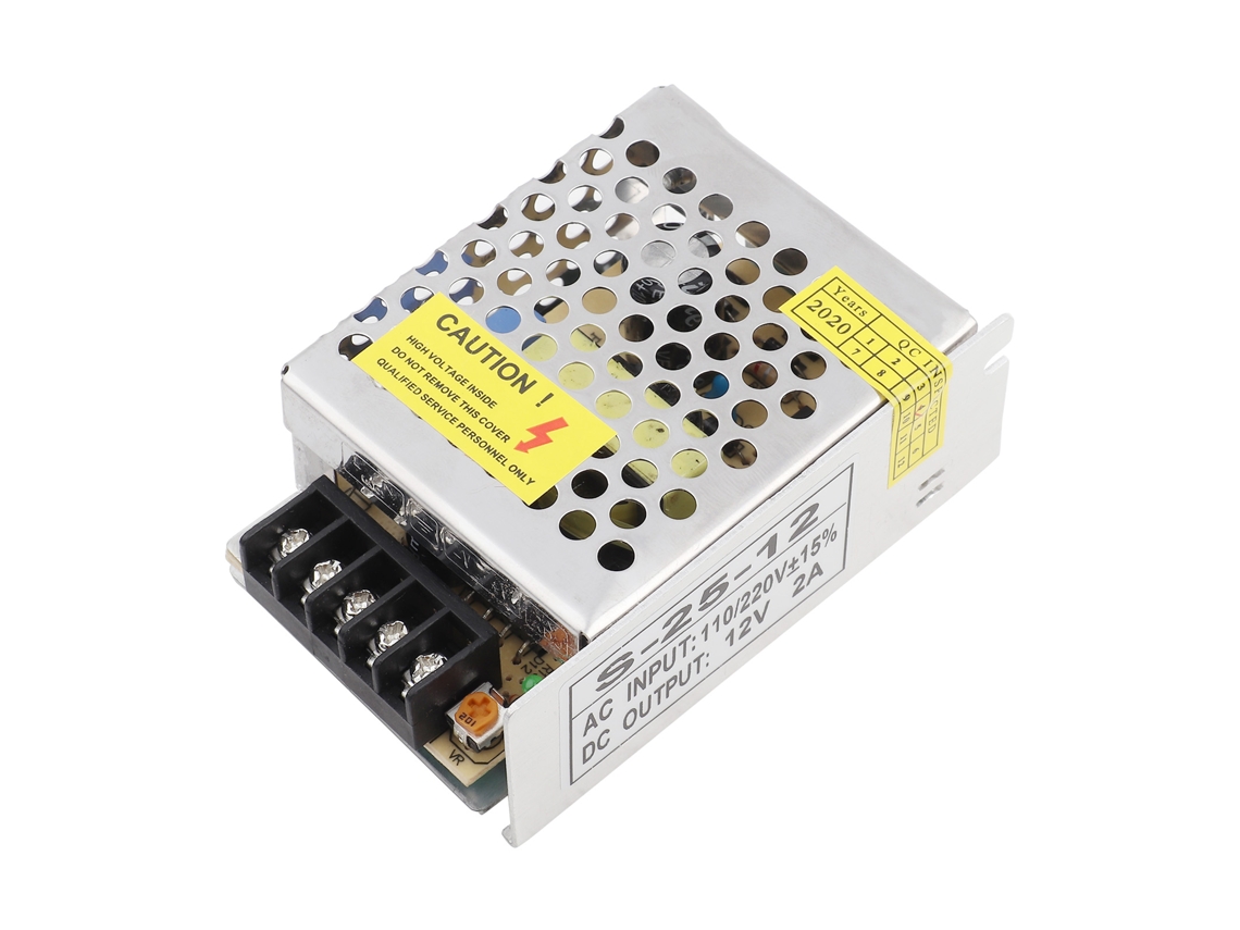Adaptador De Controlador De Fuente De Alimentación Conmutada Led De 12 V Y 2 A Para Equipos Industriales