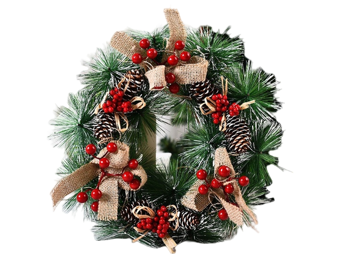 Coronas navideñas para puerta, decoración de Acción de Gracias NEVEANCE