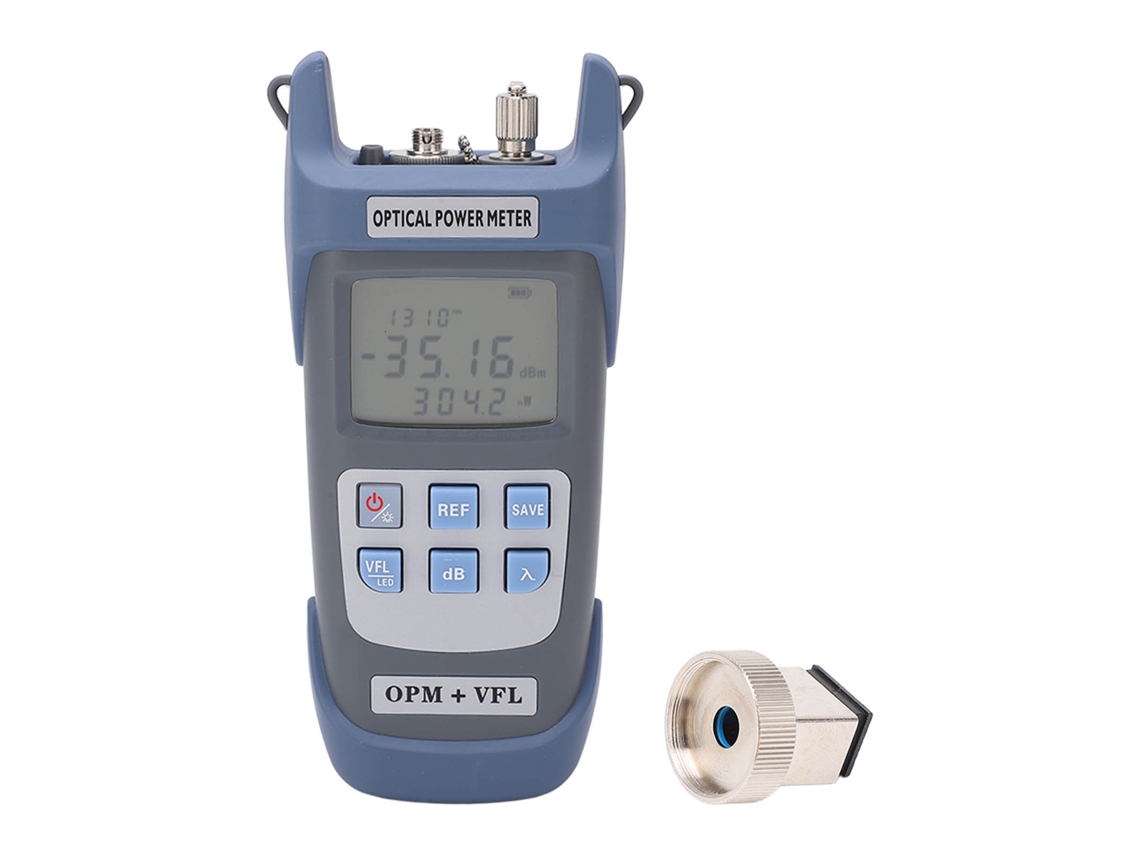 Medición De Potencia De Fibra Óptica 30km 30mw Pruebas De Equipos Led Ingeniería De Telecomunicaciones -50 A +26dbm