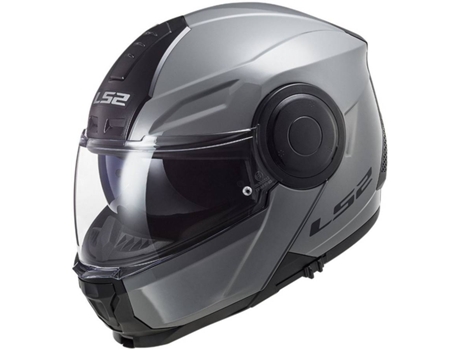 Casco Modular LS2 FF902 Scope Nardo Grey GLOSS (Talla: L)