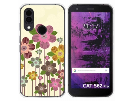 Carcasa CAT S62 Pro TUMUNDOSMARTPHONE Dibujos Multicolor