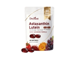 Cápsulas nutricionales Docteat Eye Complex con extractos de plantas para la salud ocular.
