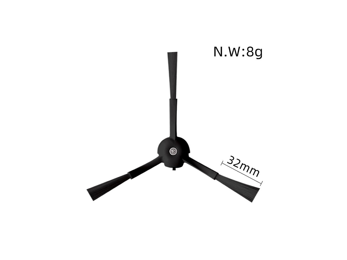 Acessórios de Aspirador Kit para S8/S8 Pro Ultra Robot Filtro de bolsa de polvo de repuesto Fregona de cepillo lateral