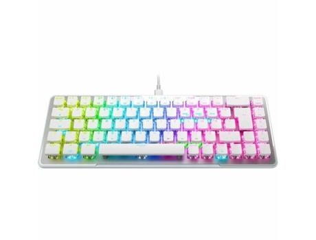 Teclado Gaming ROCCAT Vulcan ii max (Membrana - Francés - Blanco)