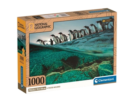 Puzzle 1000 Piezas National Geographic CLEMENTONI