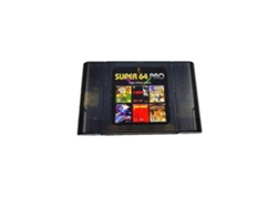 Super 64 Pro Retro Game Card 340 En 1 Juego Para La Consola N64