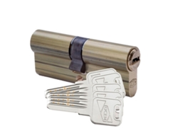 Cilindro de seguridad UCEM 2000s2lp3338ll Europeo Leva Larga 33 x 38 mm Latón