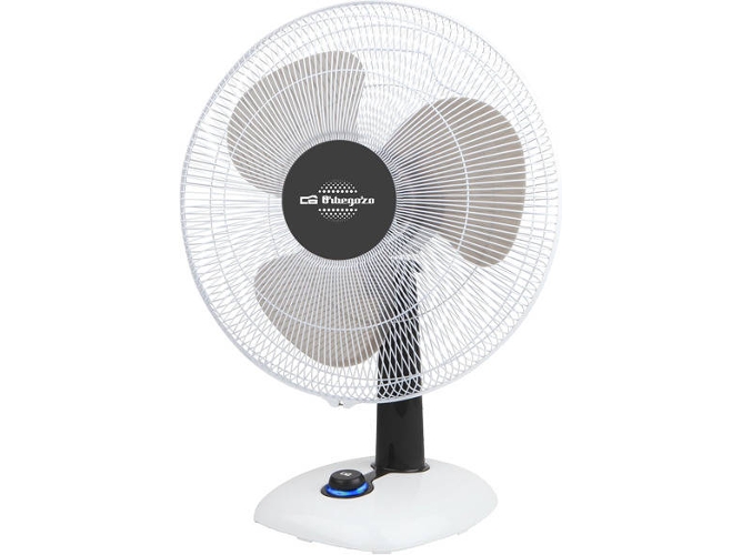 Ventilador de Sobremesa ORBEGOZO TF 0123 (3 velocidades - 25 W - Diámetro: 23 cm)