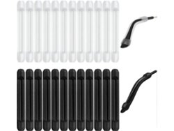 12 pares de almohadillas de silicona para gafas, gancho antideslizante para la oreja, soporte para correas de gafas GOKOCO