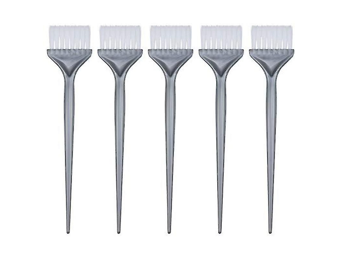 5 Pinceles Afilados De Un Solo Lado Para Teñir El Cabello. Herramientas Para Teñir En Salones De Belleza Y En Casa (4 En 1).