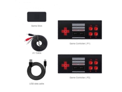 Mini TV portátil para videojuegos en familia, con puerto AV de 8 bits y estilo retro | GOKOCO