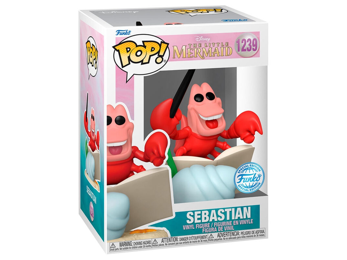 Figura Pop Disney La Sirenita Sebastian Exclusiva B.active