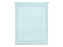 Estor Enrollable HAPPYSTOR Vichy Estampado Digital Fantasia Turquesa 170x250 cm