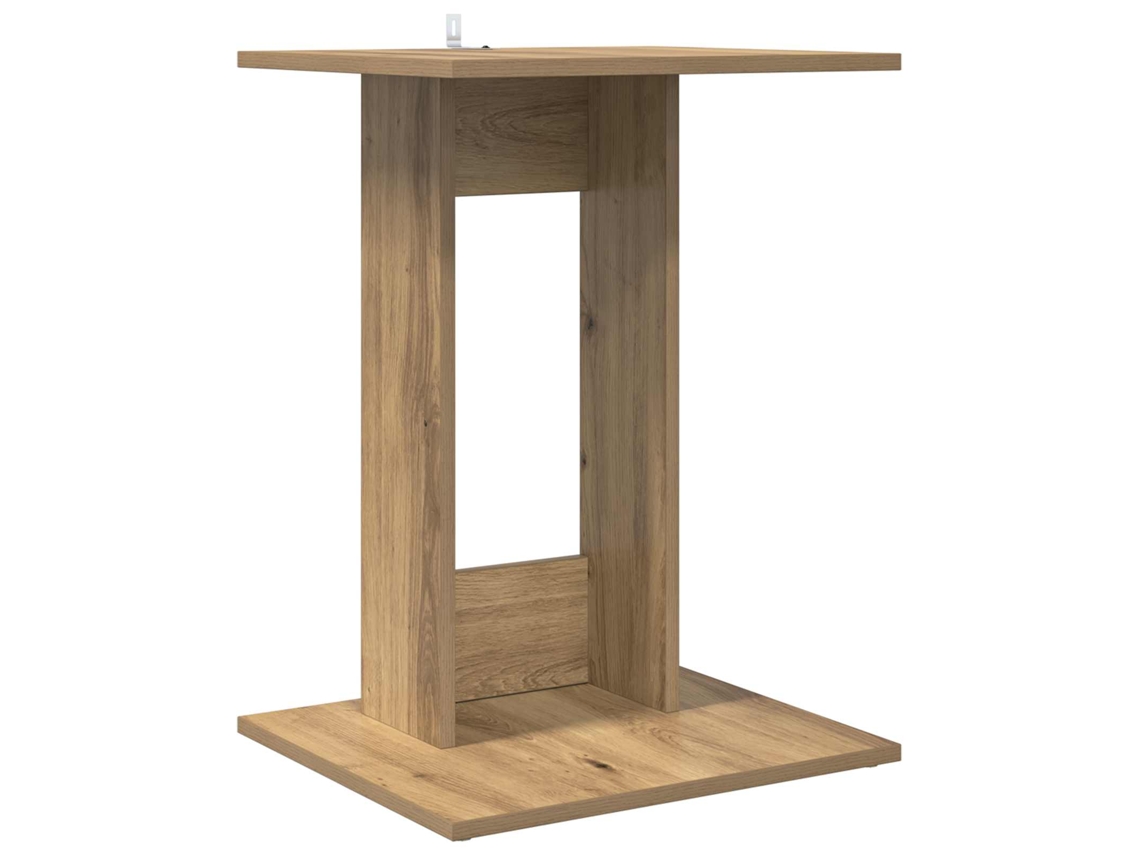 Mesa auxiliar de roble hecha a mano 45 x 40 x 62,5 cm MAISON EXCLUSIVE