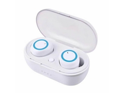 (6) Auriculares Inalámbricos Bluetooth Con Cancelación De Ruido, Funciones Impermeables Y Micrófono.