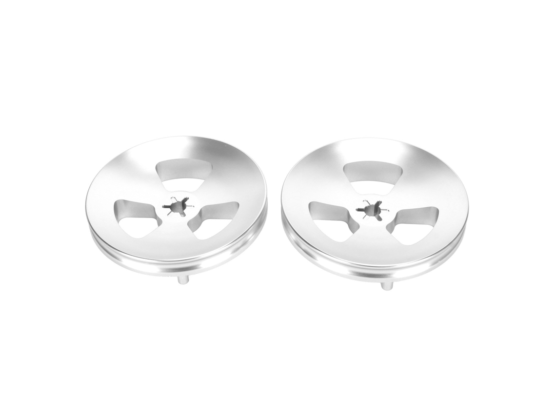 Adaptador De Eje Óptico Nab De 1/4 De Pulgada Para Grabadoras Studer Revox Akai Denon Silver