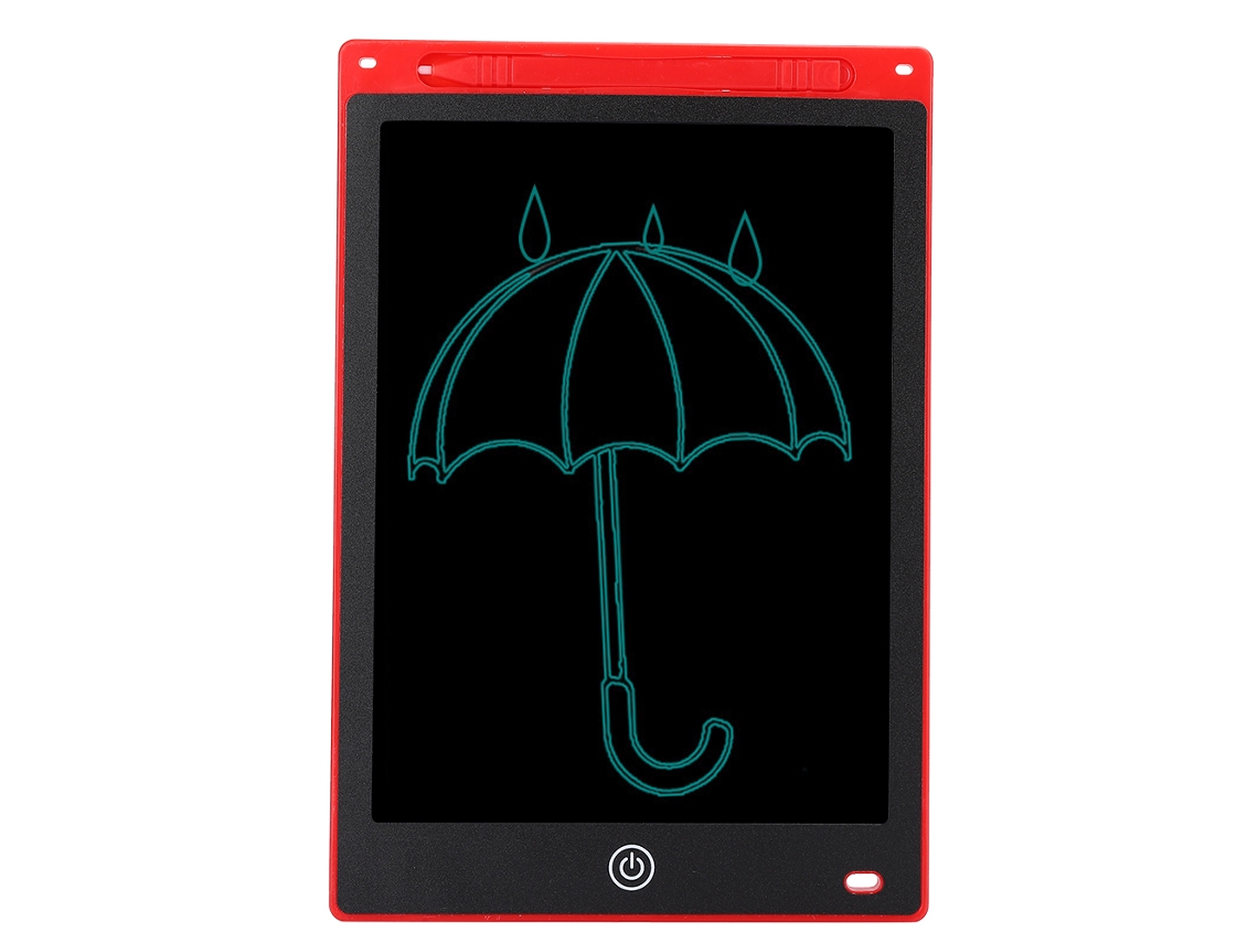 Tableta LCD de 10 pulgadas para dibujar con bloqueo infantil, monocromática.