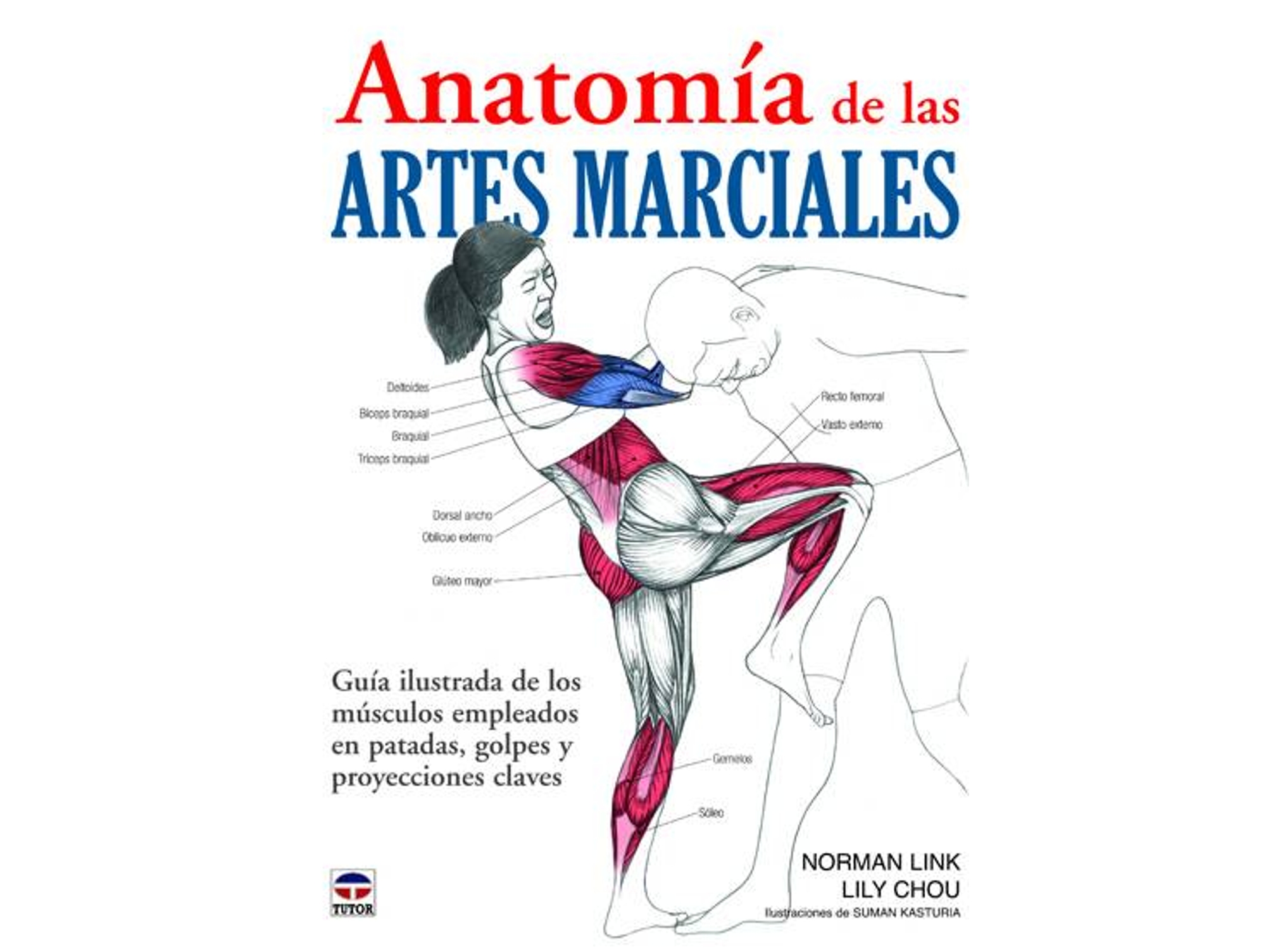 Libro Anatomía De Las Artes Marciales de Lily Chou e Norman Link (Español)