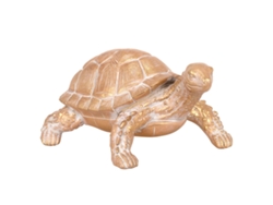 Figura de Animal Dorado de Resina 13*18*26cm