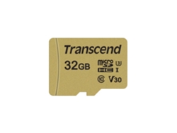 Tarjeta de Memoria Micro SDHC TRANSCEND TS32GUSD500S (32 GB - 95 MB/s)
