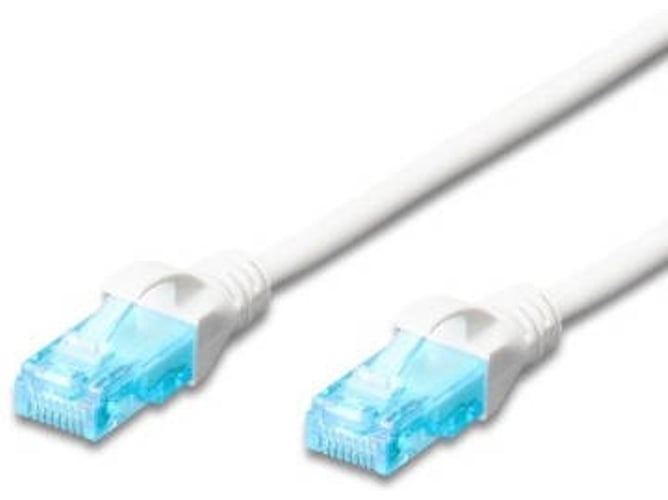 Cable de Red EWENT (RJ45 - Blanco)
