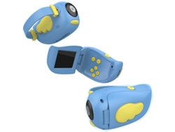 SZSMART  Câmara Digital  Hd 1080P Mini Cartoon (Anjo - Azul)