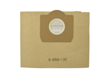 Bolsas de aspiradora para Karcher 6.959-130,0, bolsas de filtro para bolsas de filtro A2201 Wd3, piezas de aspiradora húmeda y seca, 10 unidades