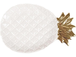 Bandeja Almacenamiento Cerámica Blanca Estilo Nórdico Joyas Pulseras Decoración Elegante Fácil Limpiar