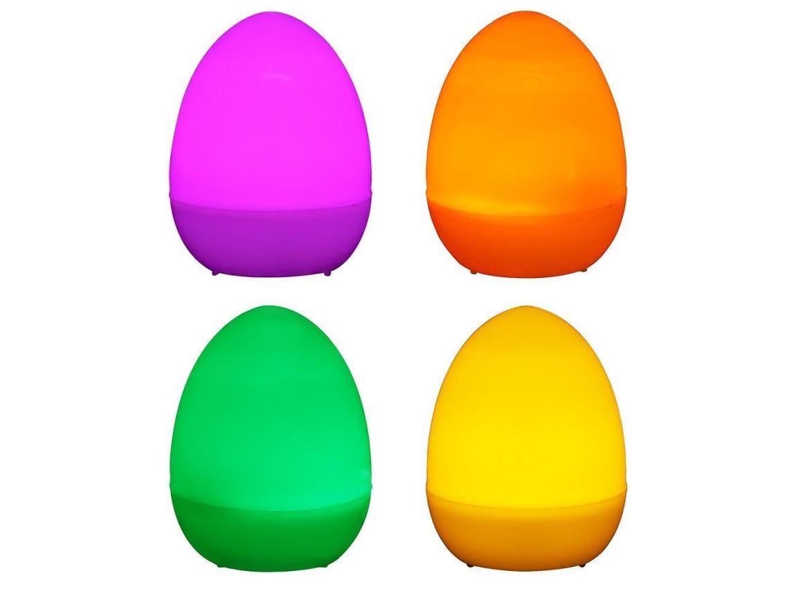 12 Huevos Luminosos Led De Pascua, Funcionan Con Pilas, Decoración Para El Hogar, Sala Estar Y