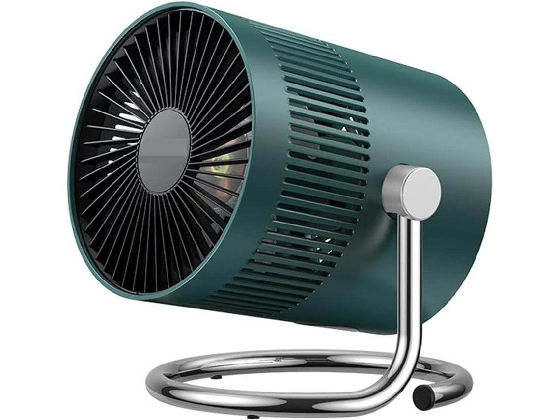 Ventilador de mesa USB para uso doméstico y exterior.