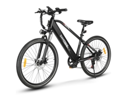 Bicicleta eléctrica Samebike RS A01 para hombre, 26 pulgadas, negra
