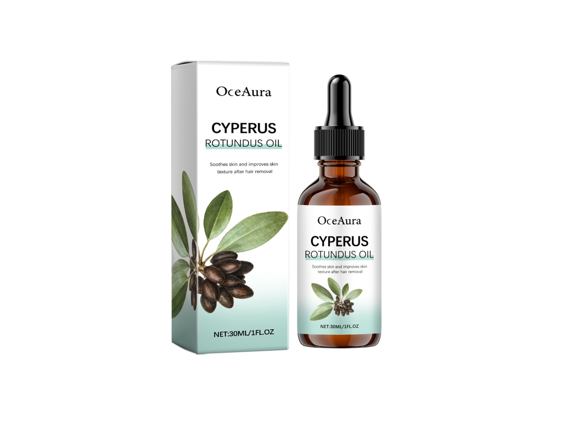 Aceite esencial calmante para después de la depilación.