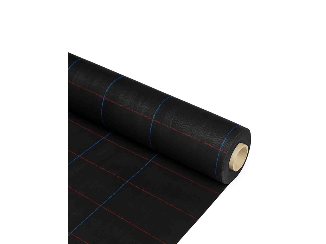 Malla Antihierbas (NEGRO) 120gr - Permeable e Transpirable - Malla Com tra las Malas Hierbas 1 x 50 m.