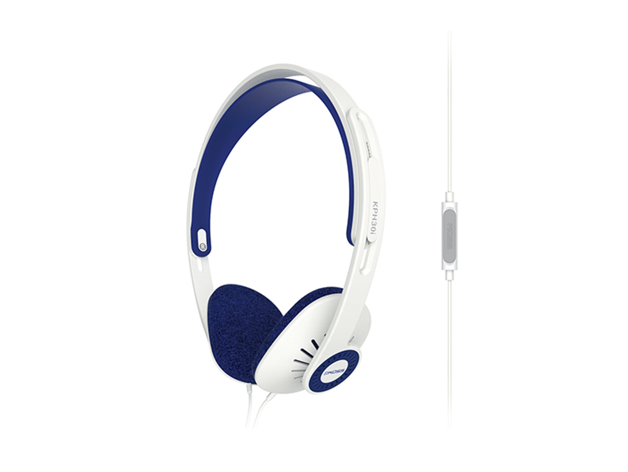 Auriculares KOSS KPH30i (On Ear - Blanco)