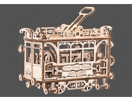 Puzzle WOODEN.CITY City Tram Puzle 3D 273 pieza(s) Vehículos