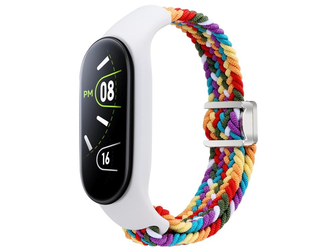 Funda para Xiaomi Mi Band 7/6/5/4/3 - Cierre magnético - Correa trenzada integrada