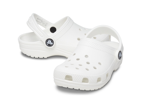 Sandalias CROCS de Bebé (24/25 - Blanco)