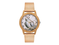 Reloj De Pulsera Unisex Zhoulianfa, Estilo Casual Y Elegante, Con Correa De Silicona (oro Rosa).
