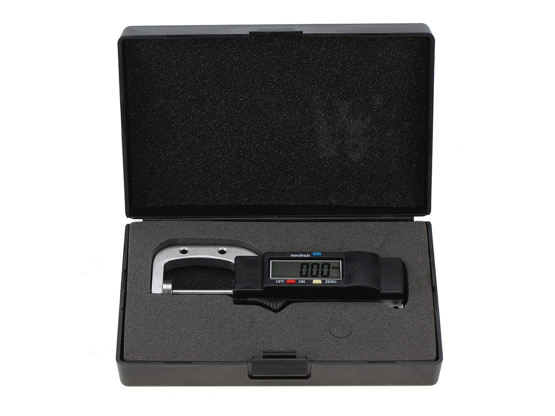 Medidor De Espesor Horizontal Electrónico Digital Con Pantalla Lcd De 0 A 25 Mm