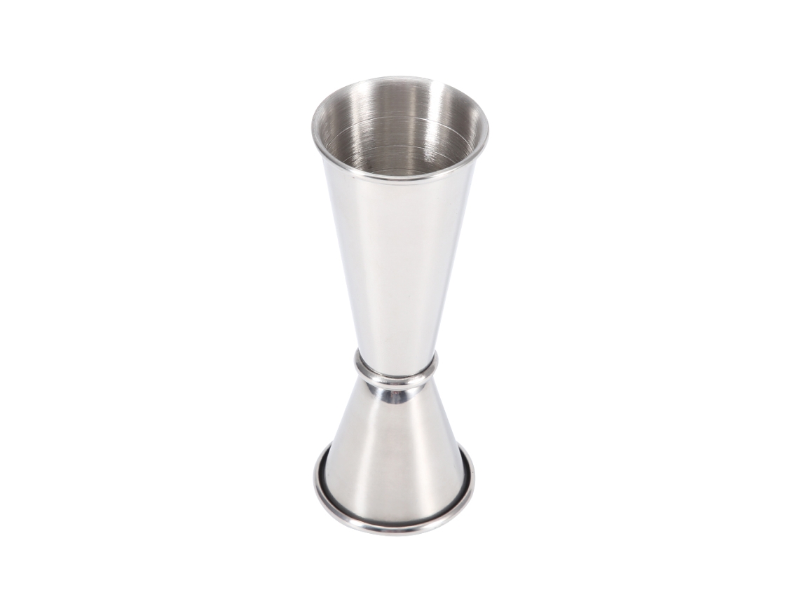 Vaso Medidor De Acero Inoxidable 304 Con Escala De 60 Ml Para Cócteles Y Vino.