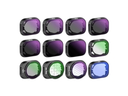Juego de filtros Neewer ND8, ND16, ND32 y ND64 para DJI Mini 3 y Mini 3 Pro (8 filtros)