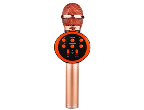Microfone Wireless Mostrar SKYHE V11 Rosa