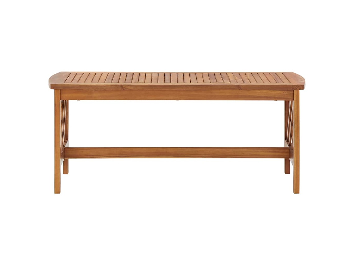 Mesa de centro 102x50x43 cm Madera maciza de acacia MAISON EXCLUSIVE