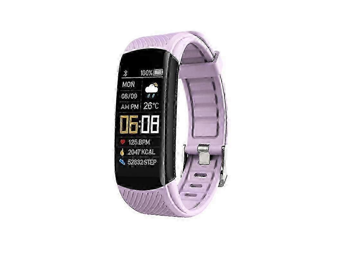 Pulsera de fitness 2026 IP67 resistente al agua, monitor de actividad deportiva, monitor de presión arterial, monitor de frecuencia cardíaca y podómetro, Rel