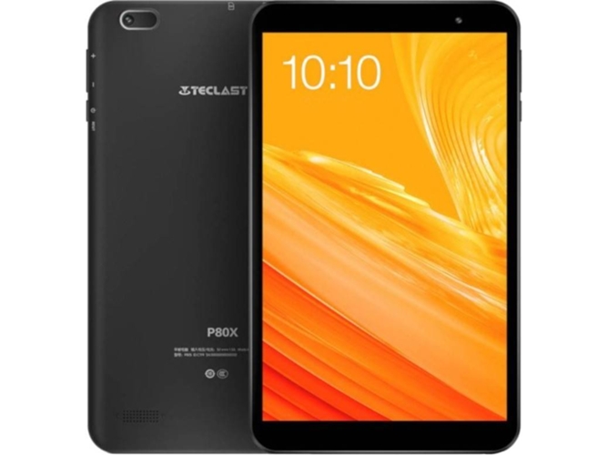 Tablet TECLAST P80X (8'' - 32 GB - 2 GB RAM - Wi-Fi+4G - Negro)