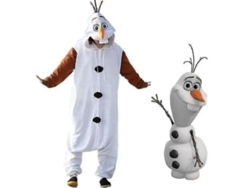 2026-traje De Muñeco De Nieve Olaf Adulto Pijama Kigurumi De Franela Talla S-m-l-xl Unisex
