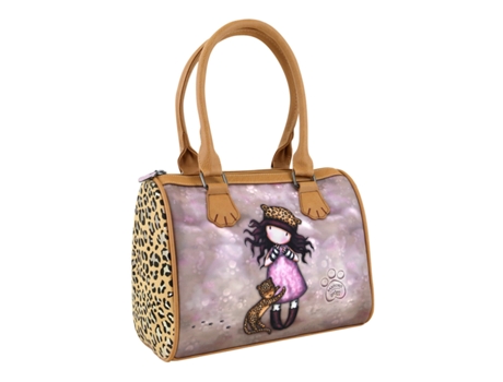 Bolsa de Mano GORJUSS Mujer (13.00 x 28.00 x 22.00 cm - Polister - Marrn)