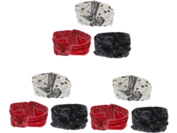 Diademas Bohemias De 9 Piezas Para Mujer, Estampado Floral, Accesorios De Moda Anchos Y Retorcidos Para Yoga, Deportes Y